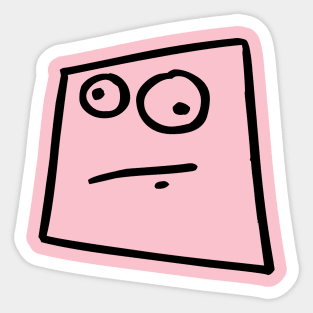 Square heads – Moods 17 Sticker